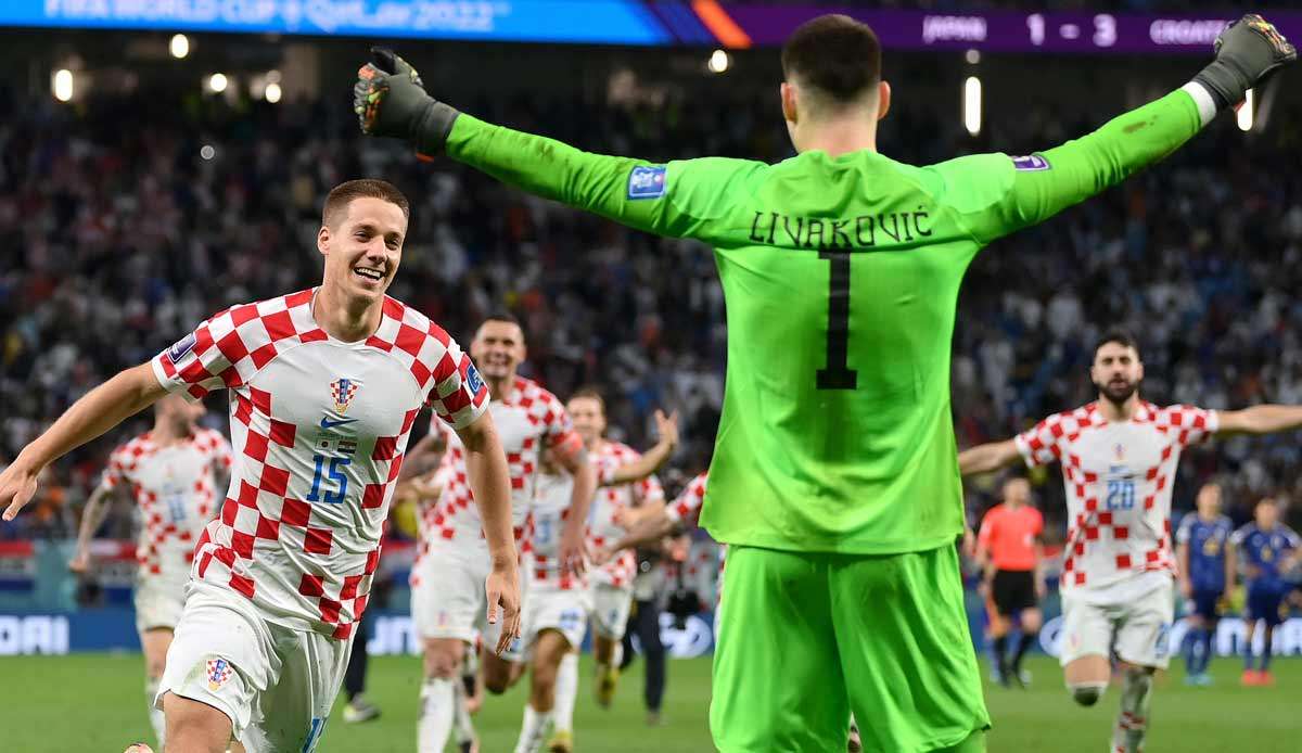 Dominik Livakovic parierte im Elfmeterschießen drei Versuche der Japaner.