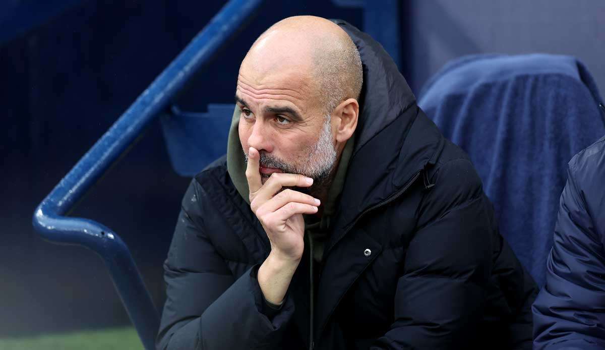 Pep Guardiola hat bei Manchester City einen Vertrag bis 2025.