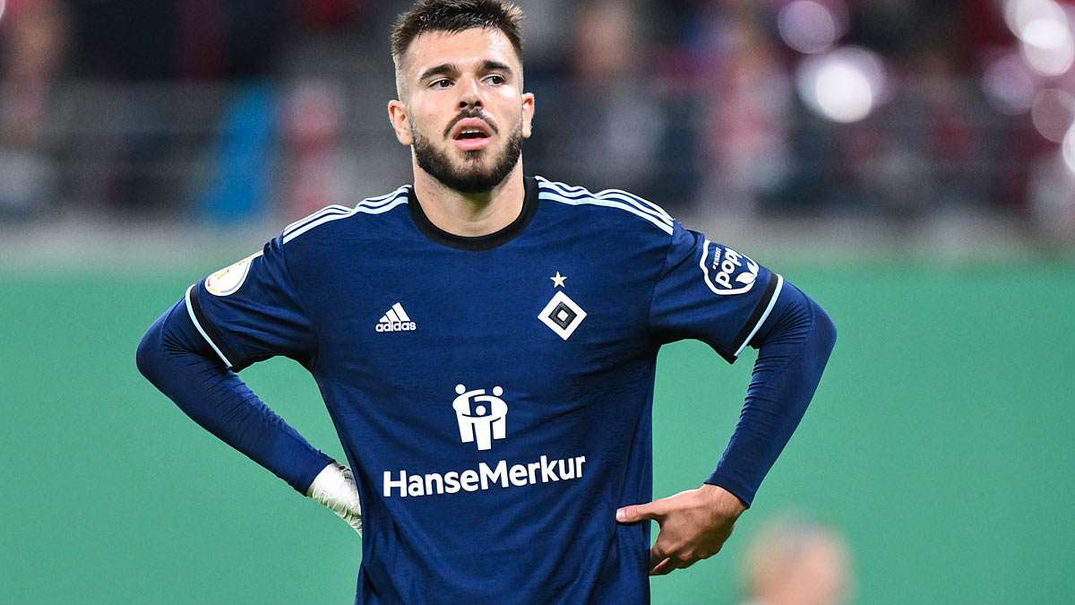 Mario Vuskovic ist ein Fixpunkt in der Innenverteidigung beim Hamburger SV.