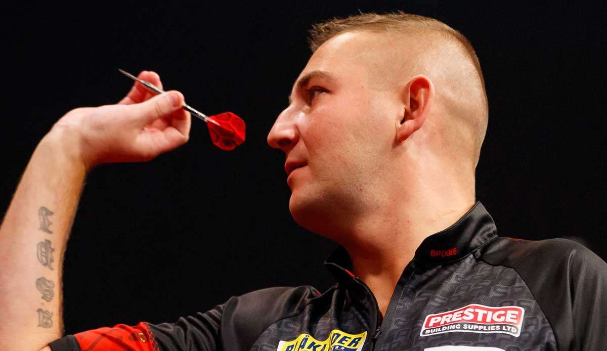 Nathan Aspinall steigt als Top-32-Spieler der PDC Order of Merit erst in der 2. Runde ein.