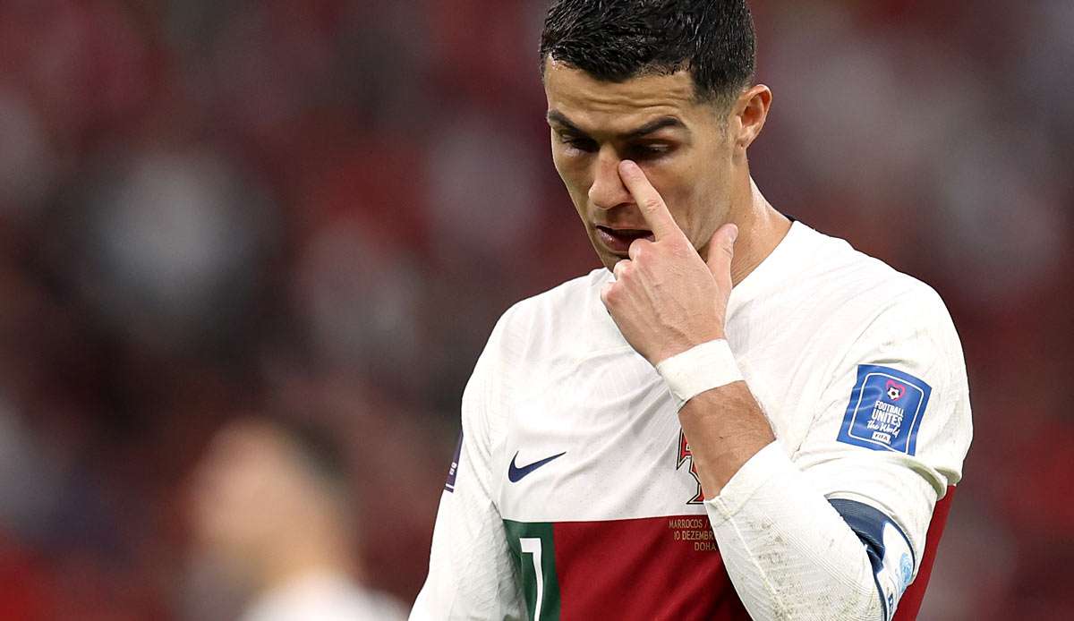 Cristiano Ronaldo schied nach einer für ihn enttäuschend verlaufenen WM mit Portugal im Viertelfinale aus.