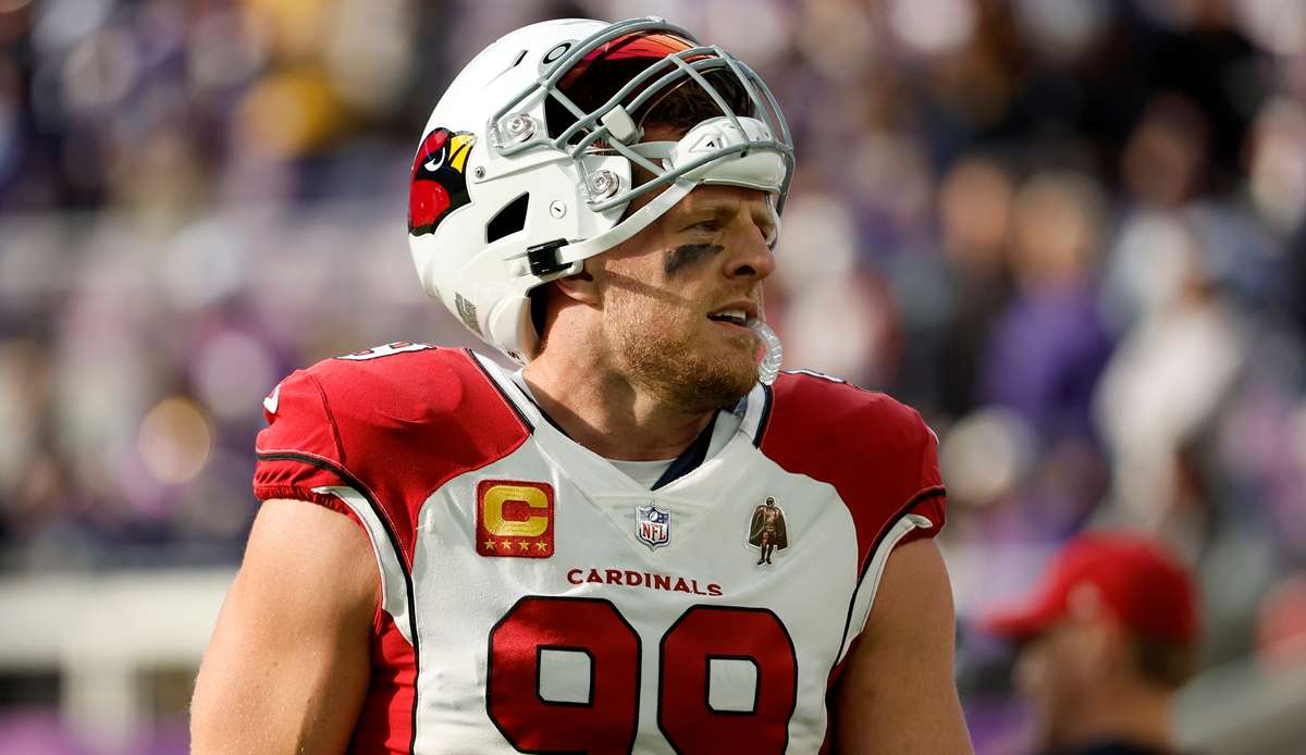 J. J. Watt, Defensive End bei den Arizona Cardinals, hat am Dienstagnachmittag sein Karriereende verkündet.