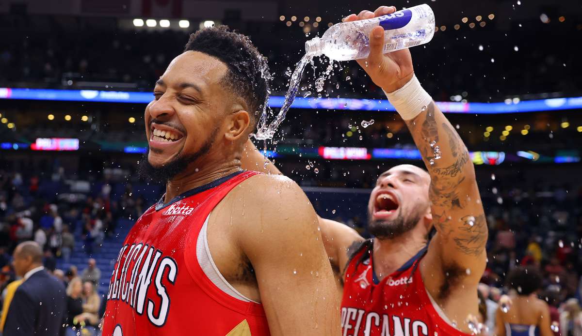 C.J. McCollum stellte mit elf verwandelten Dreier einen neuen Franchiserekord für die New Orleans Pelicans auf.