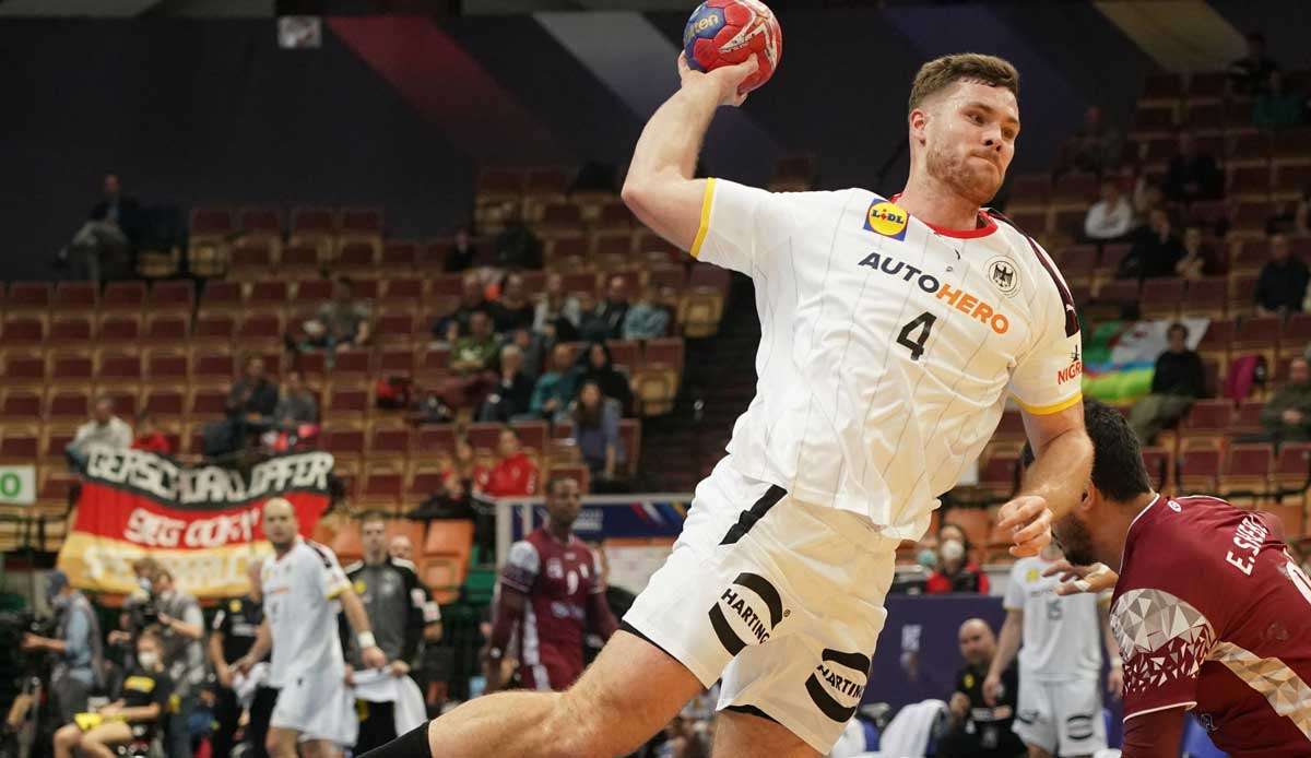 Die deutschen Handballer treffen im zweiten Vorrundenspiel auf Serbien.