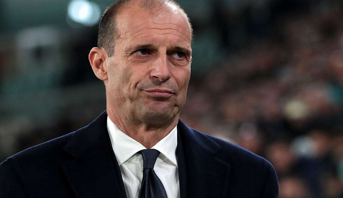 Massimiliano Allegri führte Juventus bislang zu vier Meisterschaften.