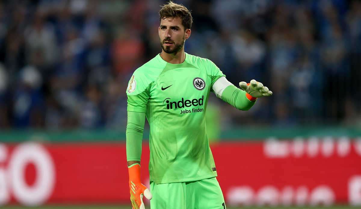 Kevin Trapp hütet das Tor der Eintracht.