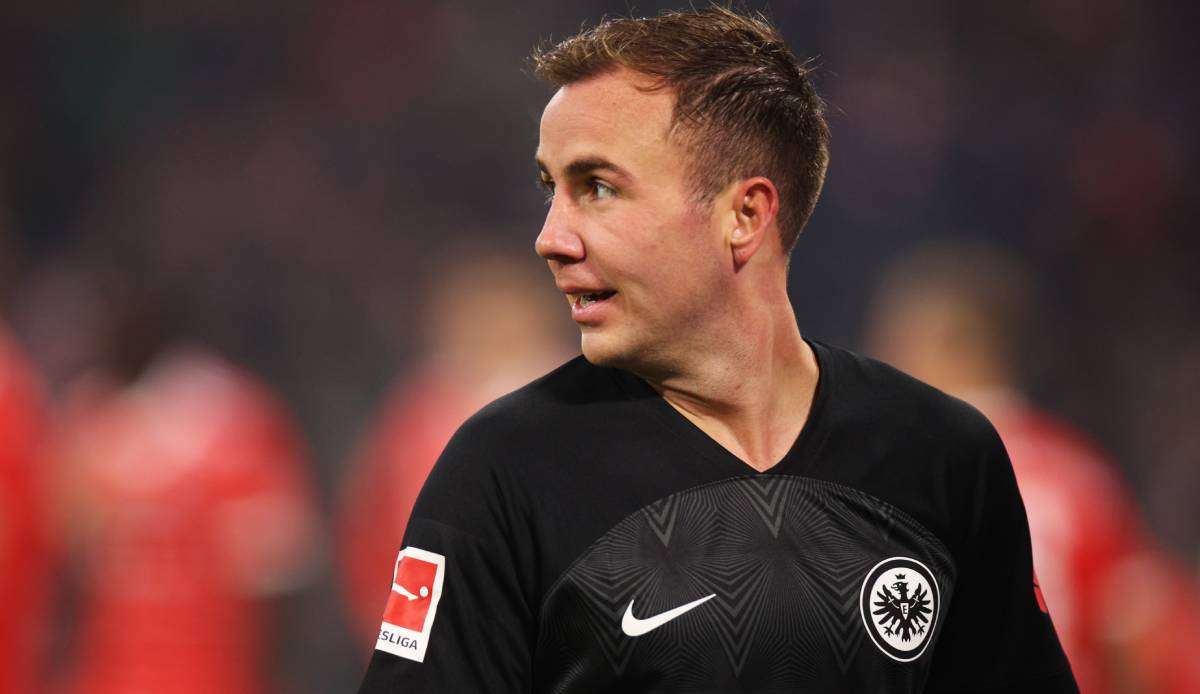 Mario Götze hat mit Eintracht Frankfurt heute Darmstadt 98 zu Gast.