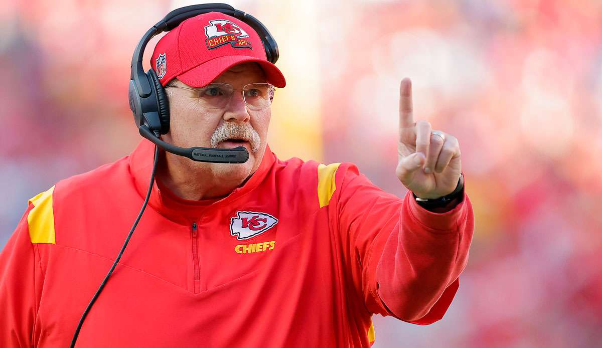 Andy Reid steht mit den Chiefs zum dritten Mal in im Super Bowl.