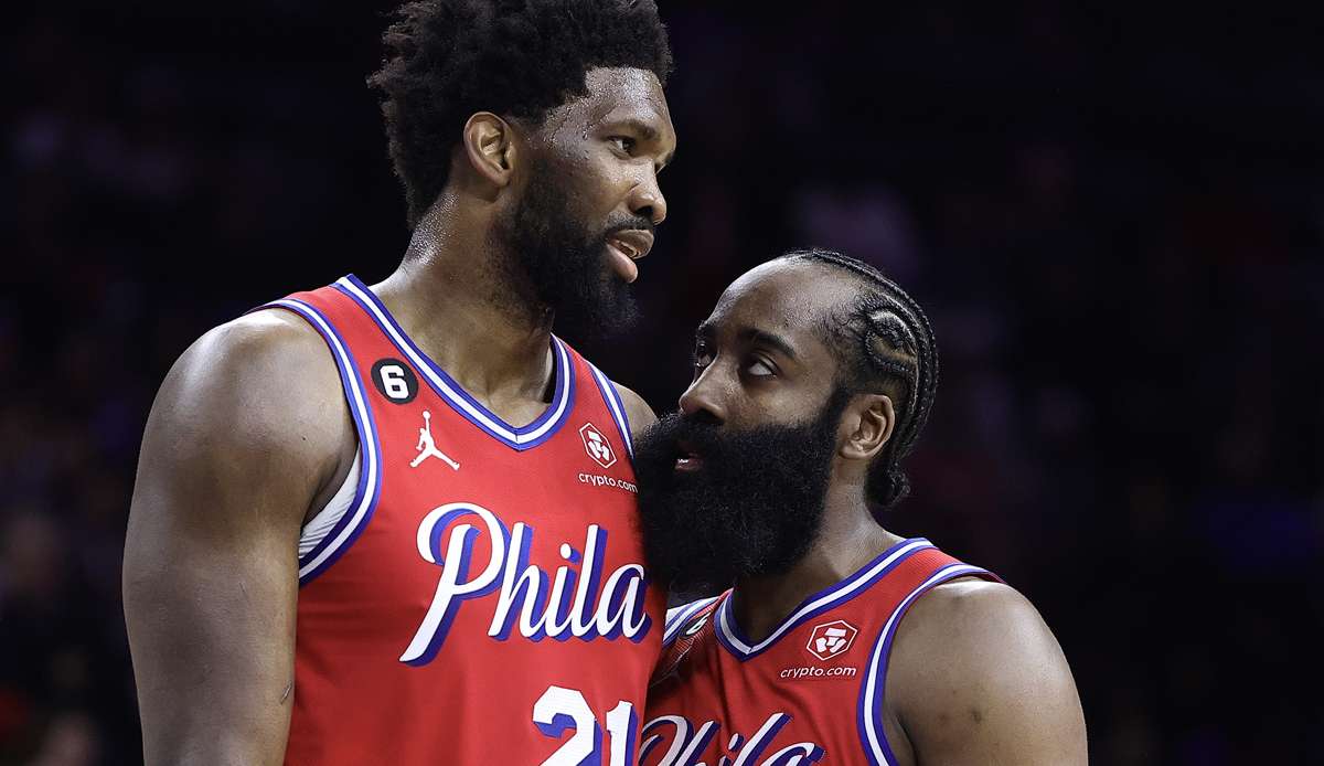 James Harden und Joel Embiid sind mit den Ergebnissen des All-Star-Votings der Head Coaches nicht sonderlich zufrieden.