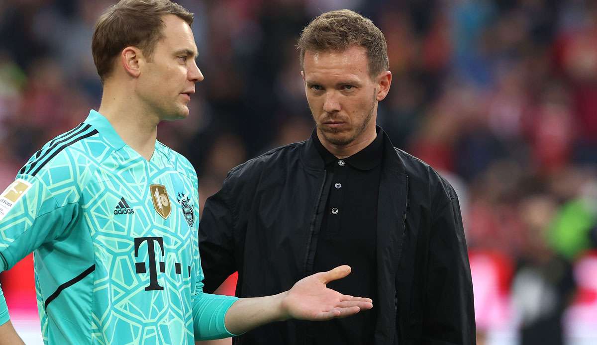 Manuel Neuer und Julian Nagelsmann haben unterschiedliche Auffassungen zur Arbeit von Toni Tapalovic.