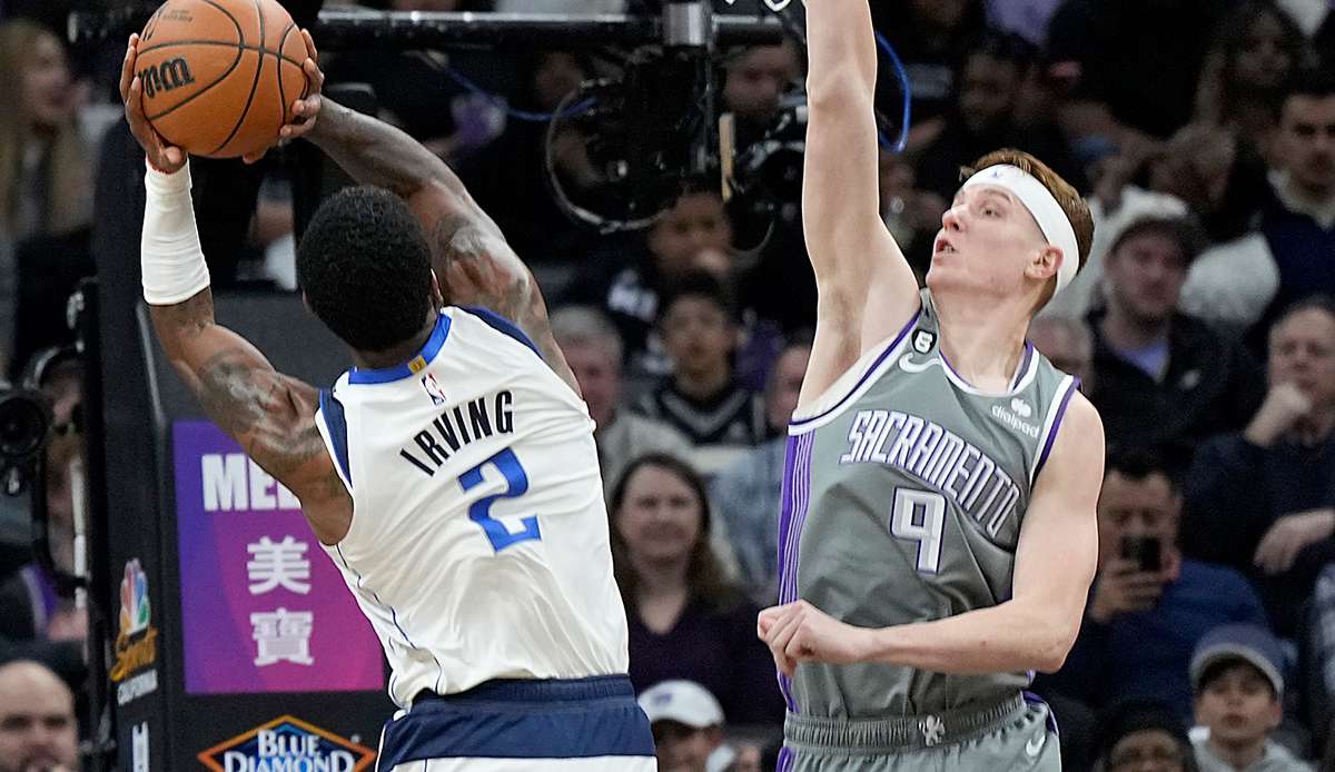 Kyrie Irving verbuchte bei den Kings ein Double-Double.