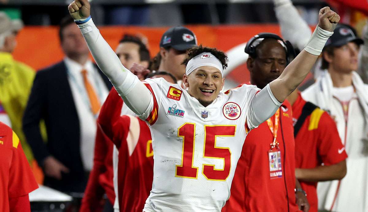 Patrick Mahomes spielte trotz Verletzung bis zum Ende durch.