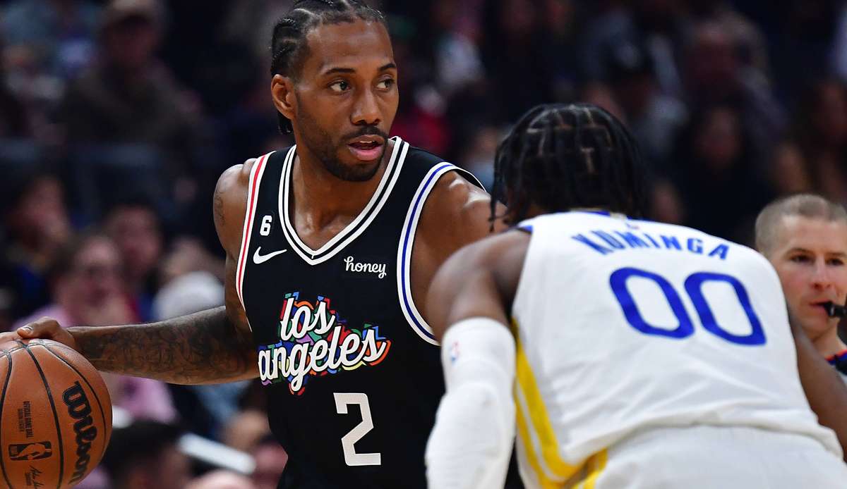 Kawhi Leonard stellt gegen die Warriors seinen persönlichen Bestwert von 7 erfolgreichen Dreiern ein.