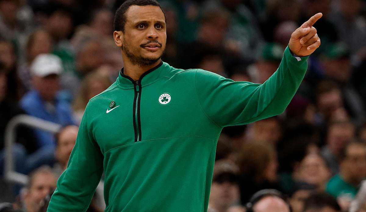 Joe Mazzulla ist der 19. Head Coach in der Geschichte der Boston Celtics.