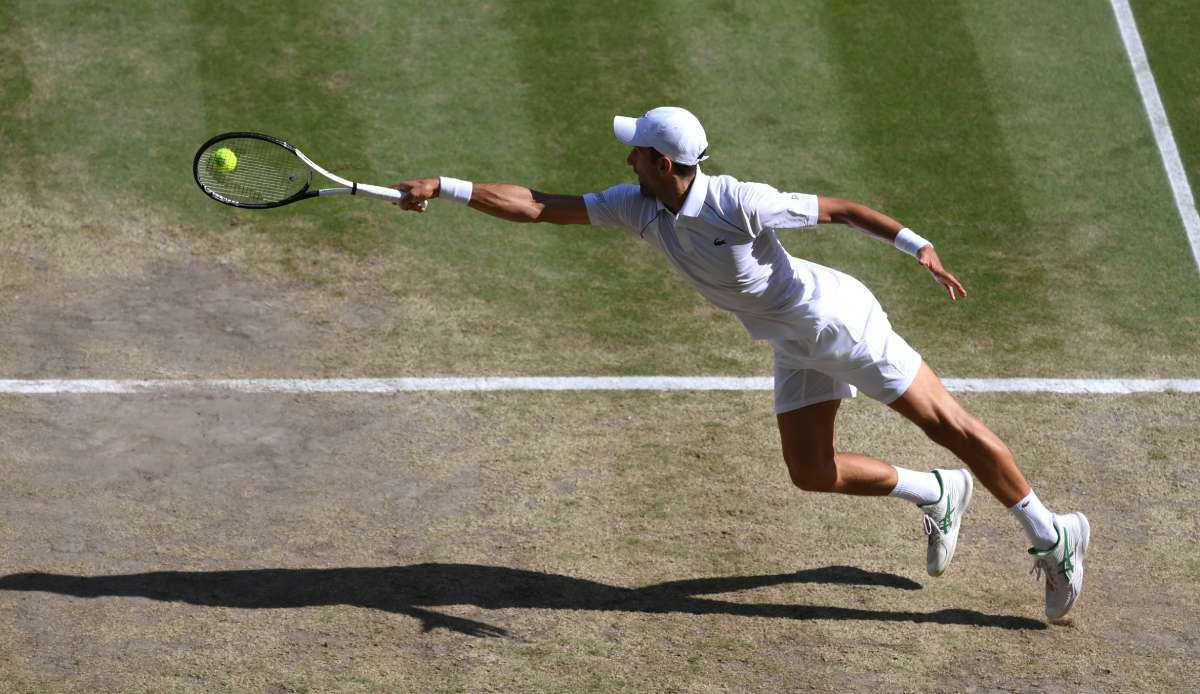 Der Serbe Novak Djokovic gewann im vergangenen Jahr den Grand Slam von Wimbledon.