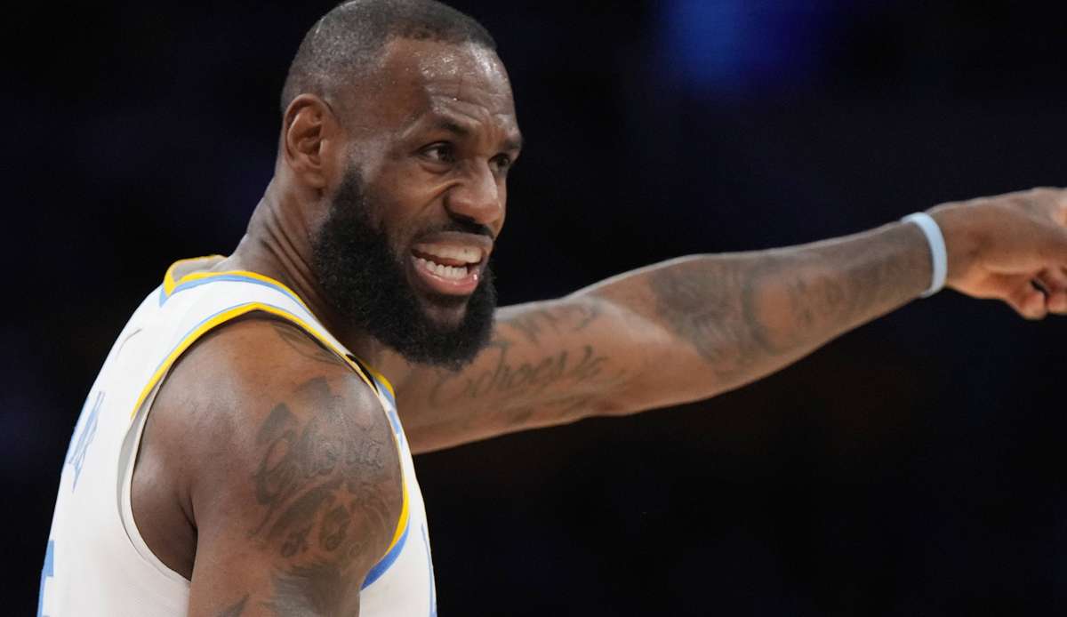 LeBron James erzielte gegen die Warriors nur 13 Punkte.