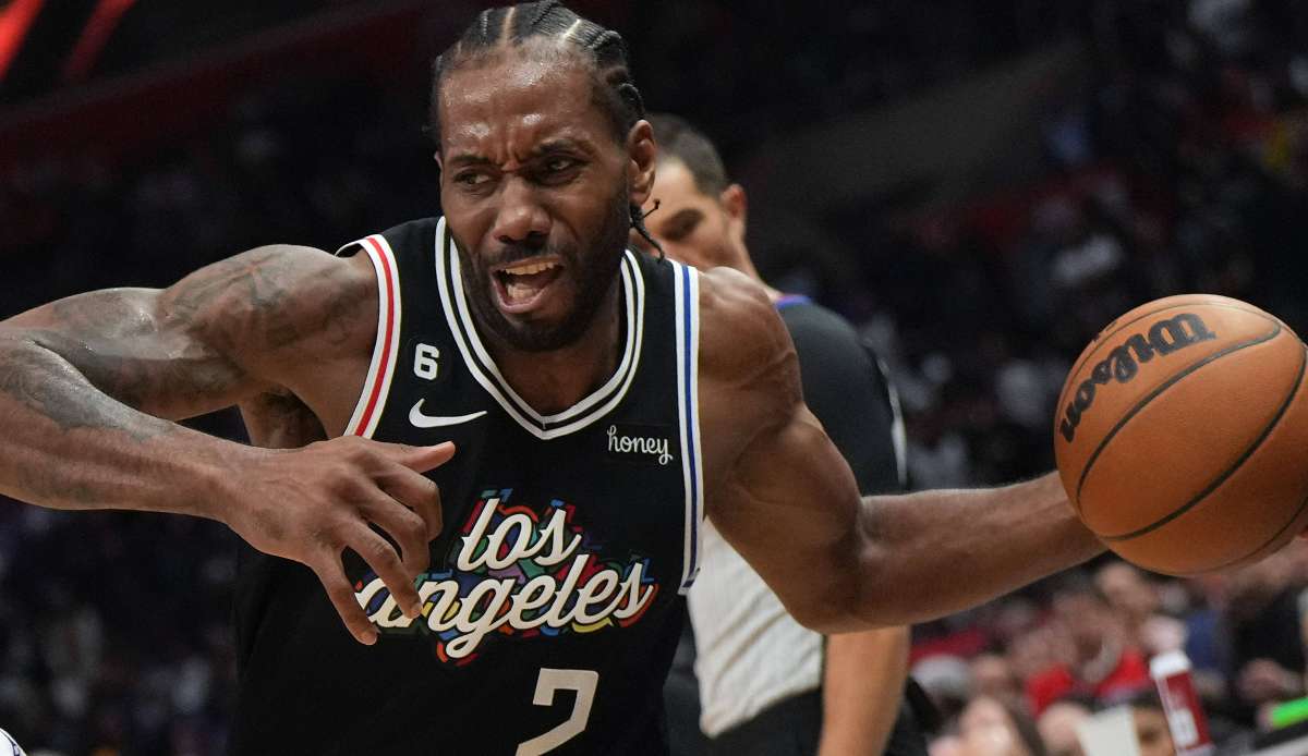 Kawhi Leonard erzielt gegen die Kings 44 Punkte.