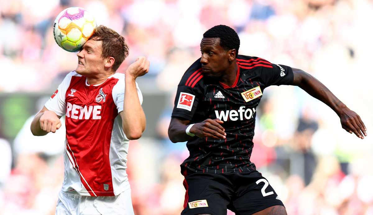 Union Berlin und der 1. FC Köln stehen sich heute in der Bundesliga gegenüber.