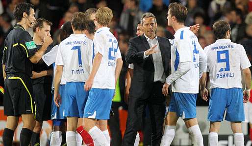 Der Karlsruher SC steht mit sieben Punkten auf dem zehnten Platz der 2. Liga