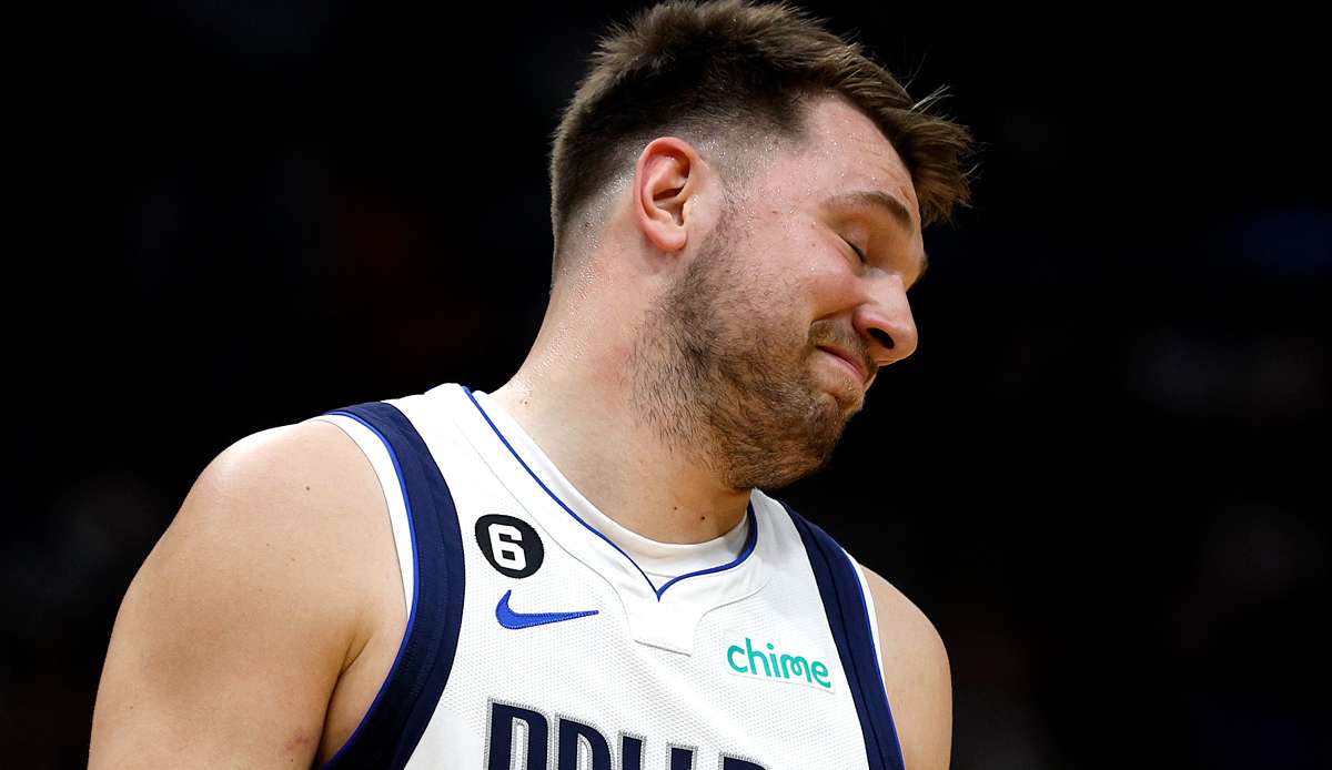 Luka Doncic verletzte sich im dritten Viertel in New Orleans.