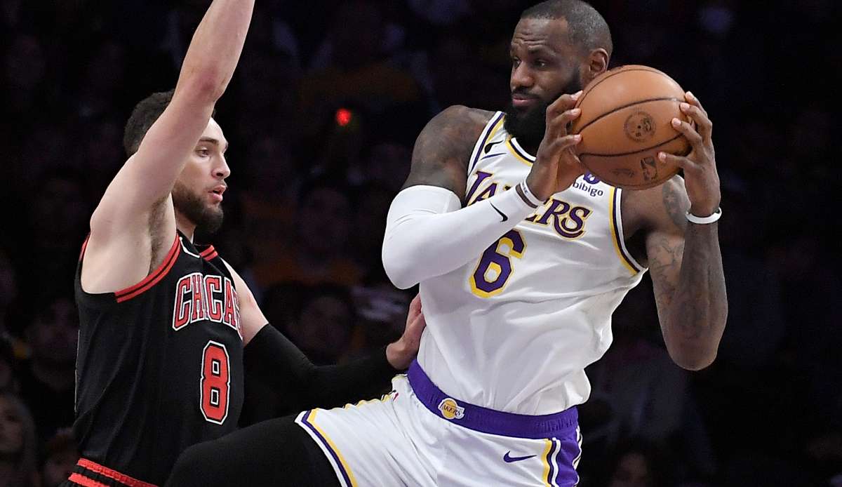 LeBron James gab gegen die Bulls sein Comeback.
