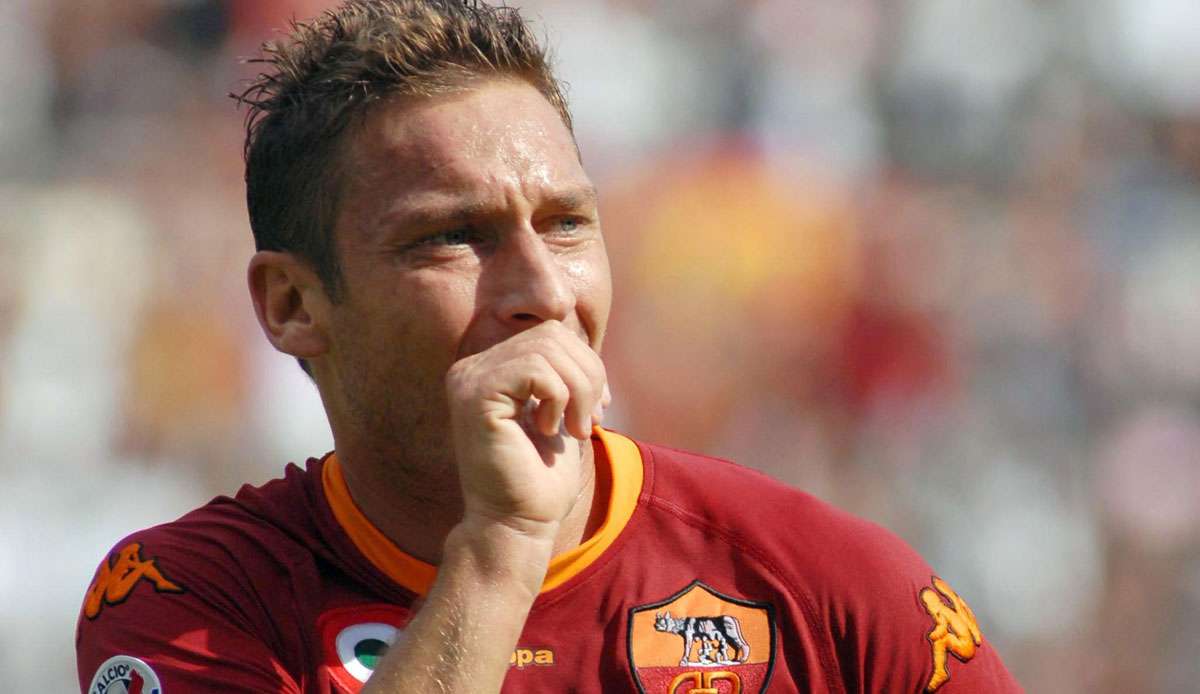 Francesco Totti spielte von 1993 bis 2017 für die Roma.