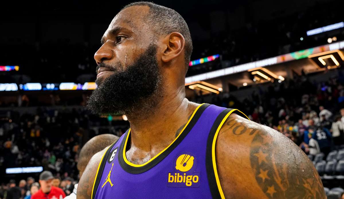 LeBron James erzielte in Utah 37 Punkte.
