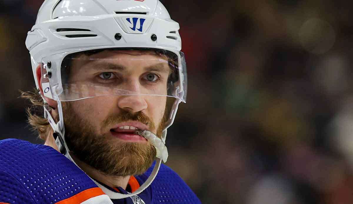 Leon Draisaitl schied mit den Edmonton Oilers in den NHL-Playoffs gegen die Vegas Golden Knights aus.