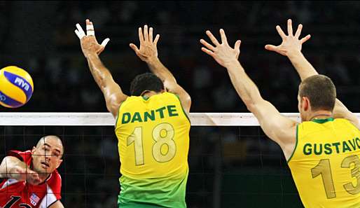 Brasilien setzte sich bei der Volleyball-WM gegen Polen durch