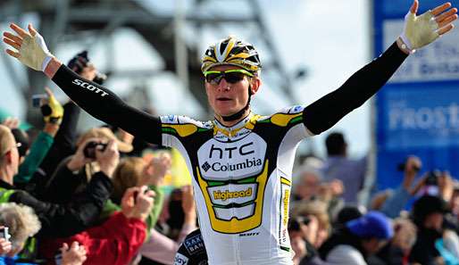 Andre Greipel fährt seit Beginn der Saison 2006 für das Team HTC-Columbia