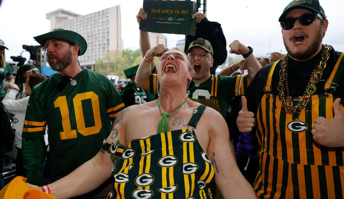 Der NFL Draft 2025 findet erstmals in Green Bay statt.