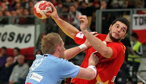 Alberto Entrerrios (r.) und seine Spanier haben bei der WM 2013 ein Heimspiel