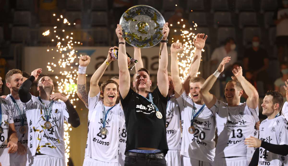 Fast am Ziel: Der THW Kiel kann am 33. Spieltag vorzeitig Meister der Handball Bundesliga werden.