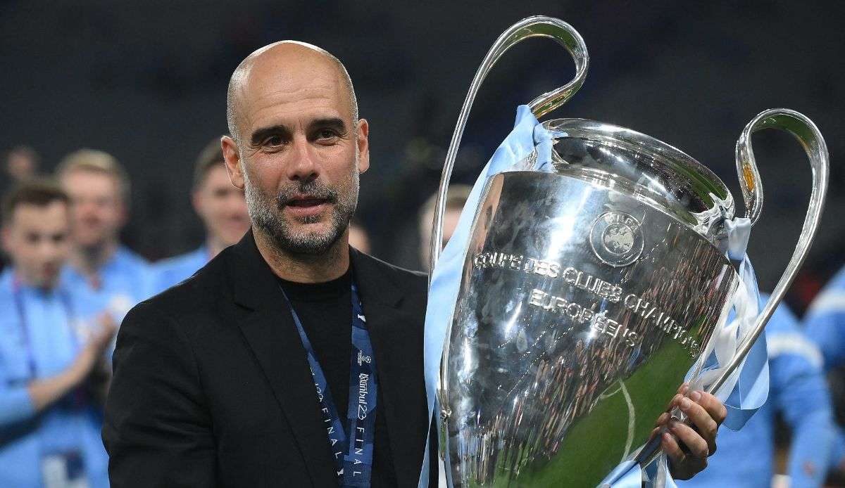 Pep Guardiola wird Manchester City 2025 offenbar verlassen.