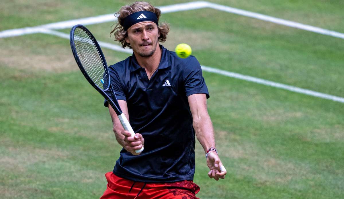 Zieht Alexander Zverev heute ins Finale des ATP-Turniers in Halle ein?