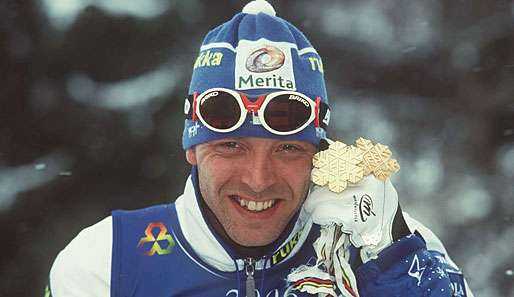 Mika Myllylä holte 1998 in Nagano olympisches Gold über 30 Kilometer