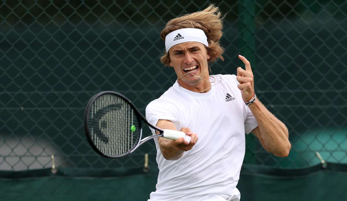 Alexander Zverev trifft heute in Wimbledon auf den Niederländer Gijs Brouwer.