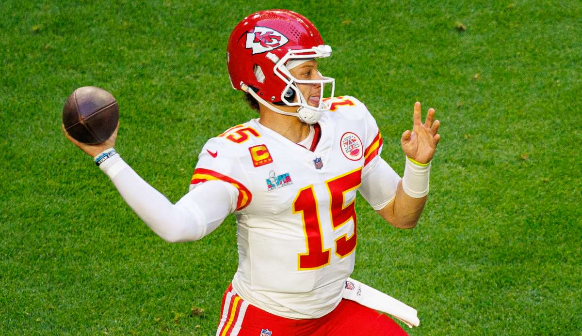 Patrick Mahomes trifft am 5. November mit den Kansas City Chiefs in Frankfurt auf die Miami Dolphins.