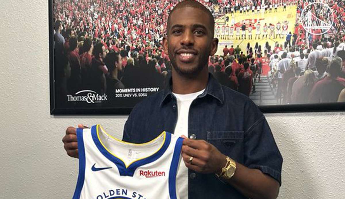 Chris Paul spielt in der kommenden Saison für die Warriors.