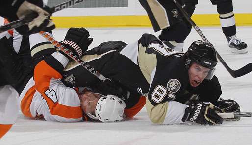 Penguins-Superstar Sidney Crosby blieb zum Auftakt ohne Scorerpunkt