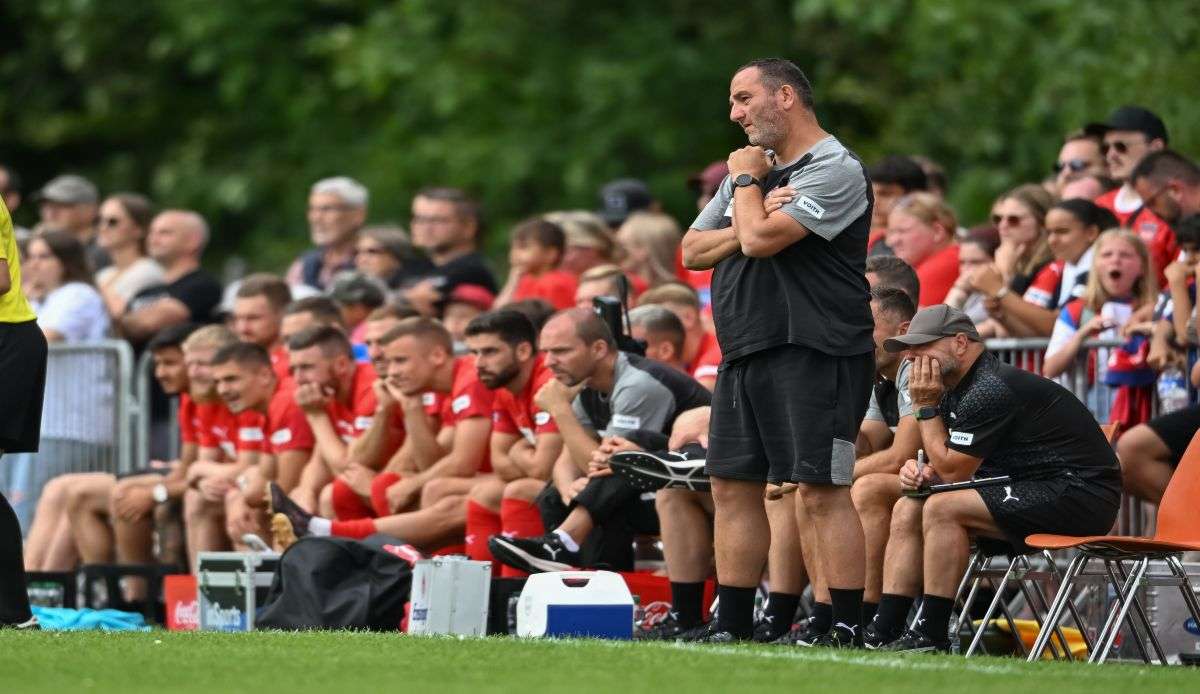 Frank Schmidt, der Trainer des 1. FC Heidenheim