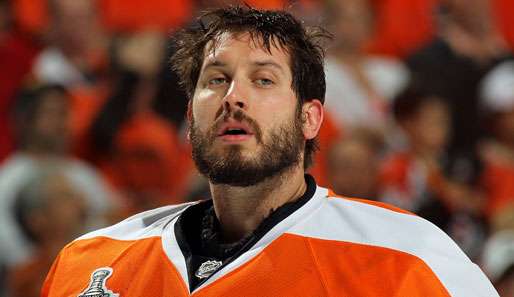 Michael Leighton spielt erst seit 2009 für die Philadelphia Flyers
