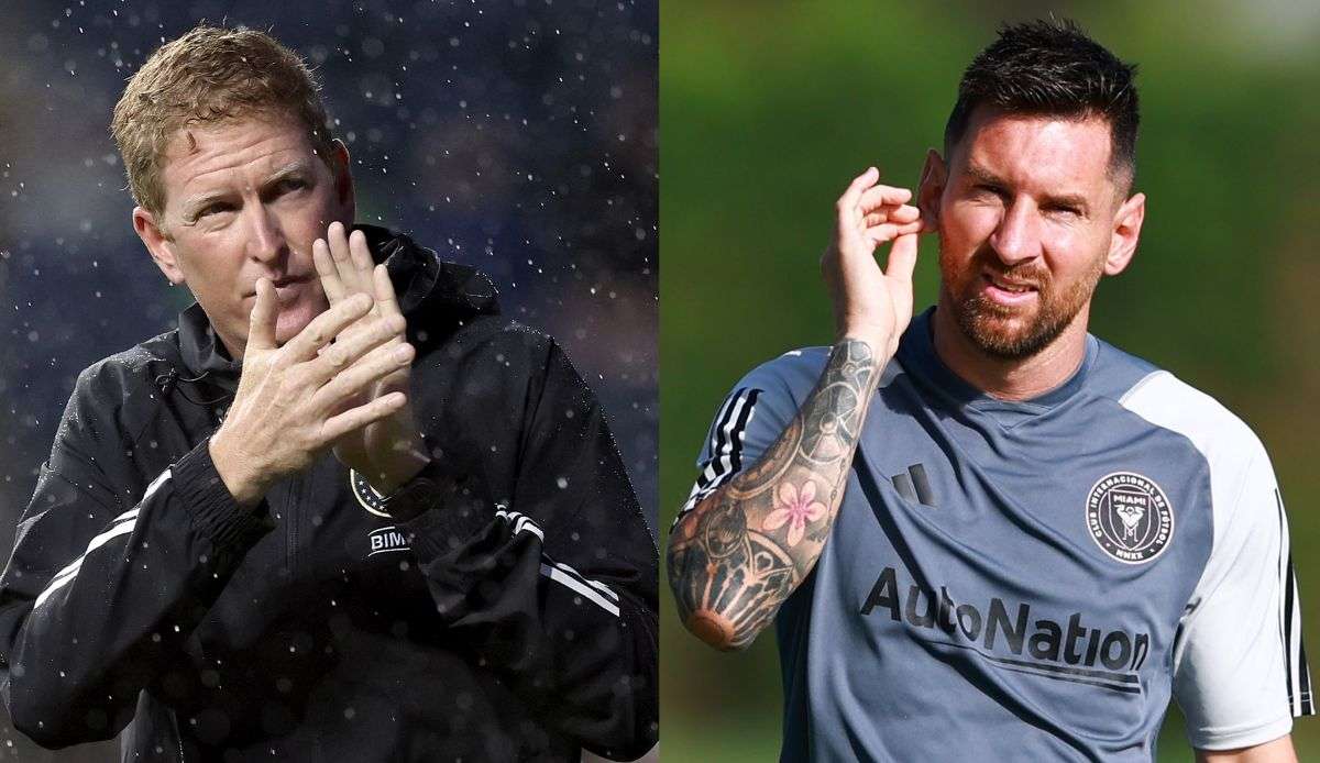 Jim Curtin und Lionel Messi