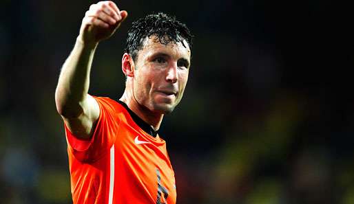 Seit 2002 spielt Mark van Bommel in der niederländischen Nationalelf