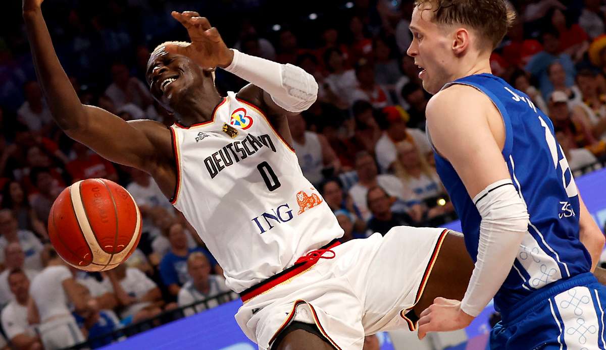Isaac Bonga spielt bisher ein gutes Turnier für den DBB.