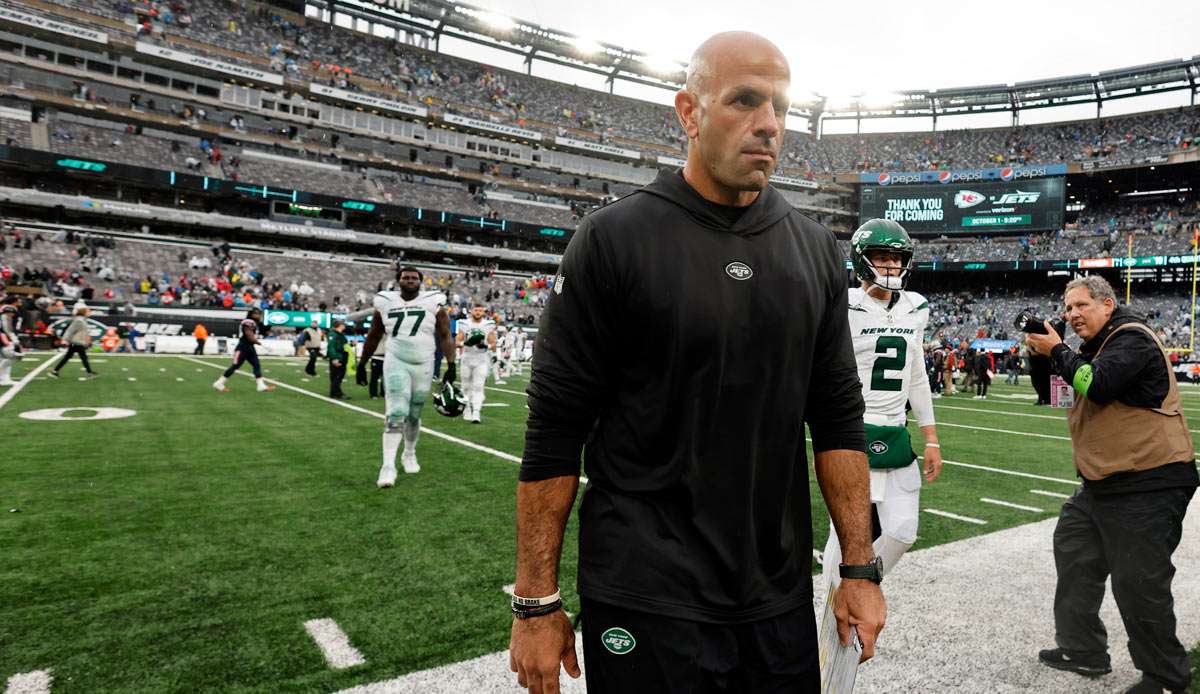 Head Coach Robert Saleh von den New York Jets.