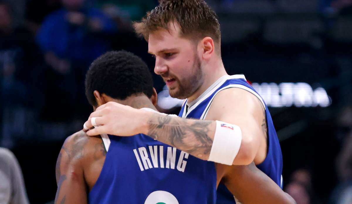 Luka Doncic und Kyrie Irving absolvierten nur 16 Spiele zusammen für die Dallas Mavericks.