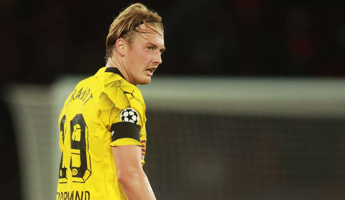 Für Julian Brandt gejt es mit dem BVB heute in der Champions League gegen die AC Milan.