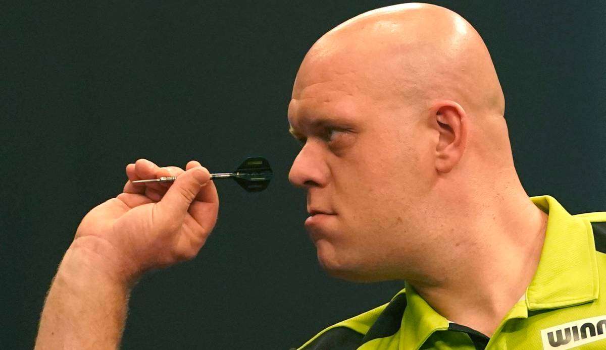 Michael van Gerwen gewann den Darts World Grand Prix im vergangenen Jahr.