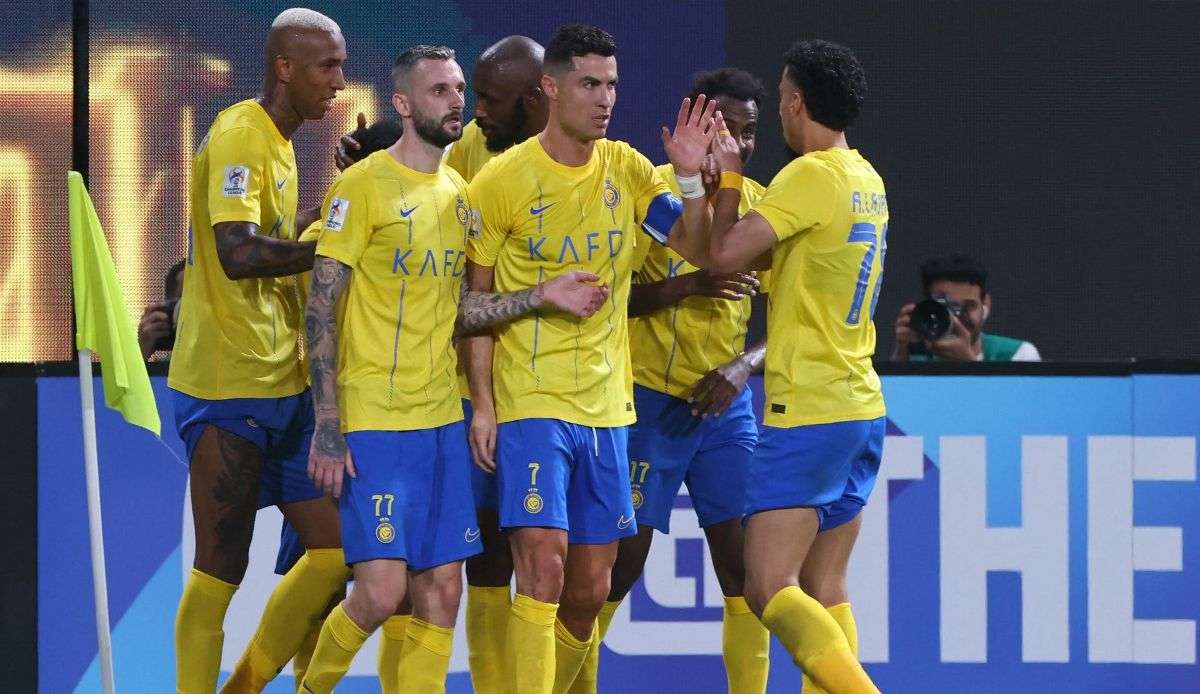 Cristiano Ronaldo leitete das Comeback von AL-Nassr ein.